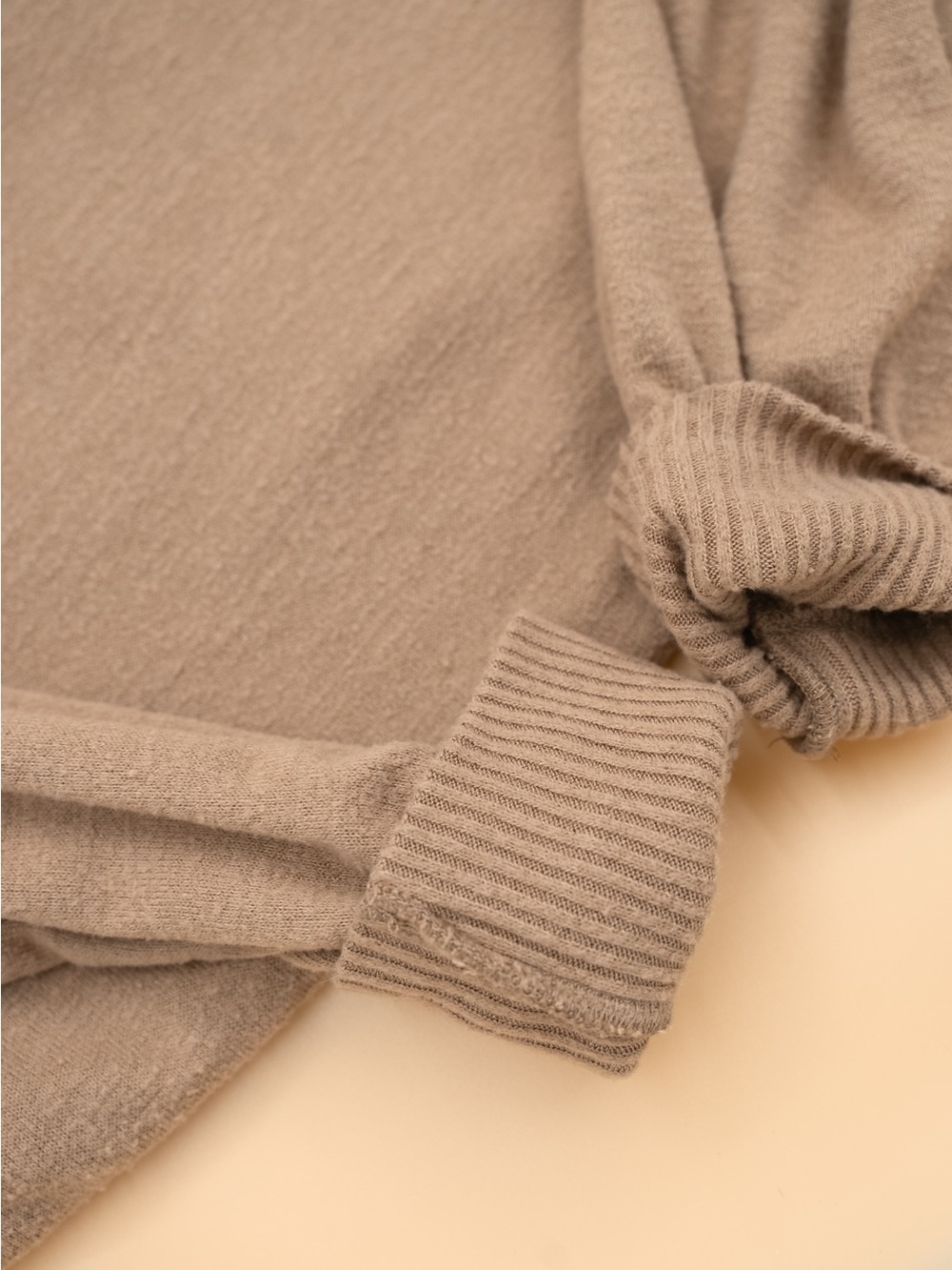 Abercrombie & Fitch Tan Sweater Dress w/ Tie- Size Small - Picture 2 of 10